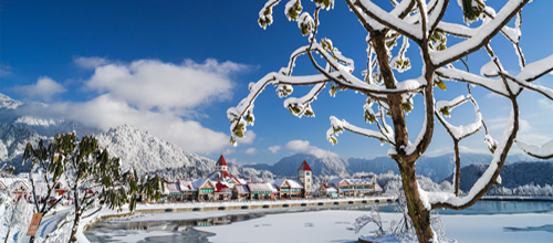 西岭雪山图片